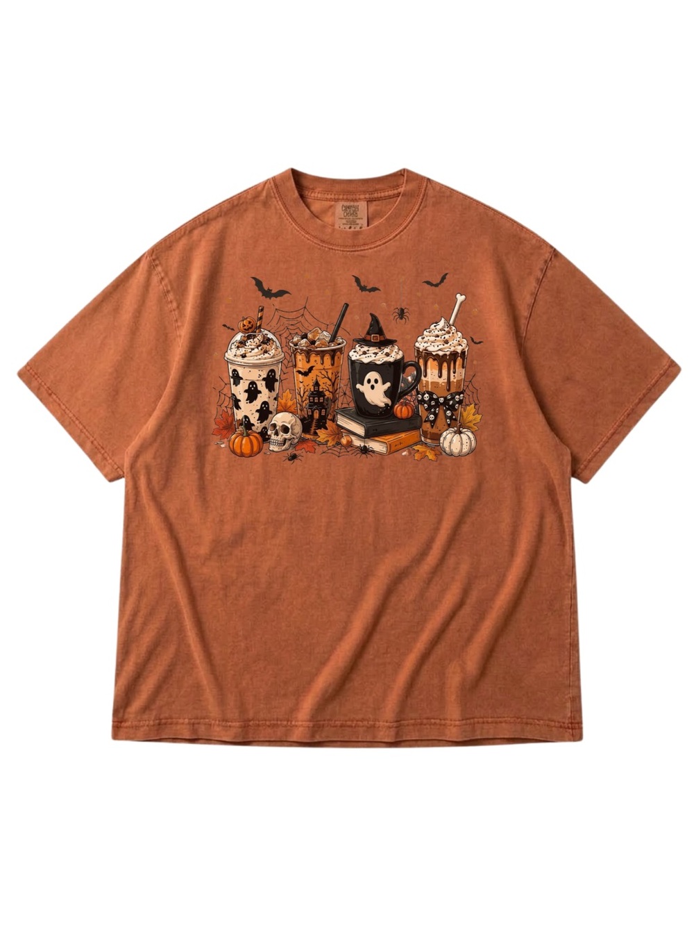 Comfort Colors Yam Halloween Graphic Short Sleeve Tee